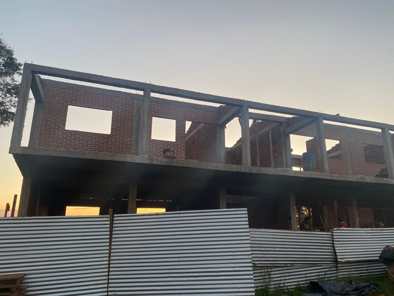Aulas en obra, vista 1