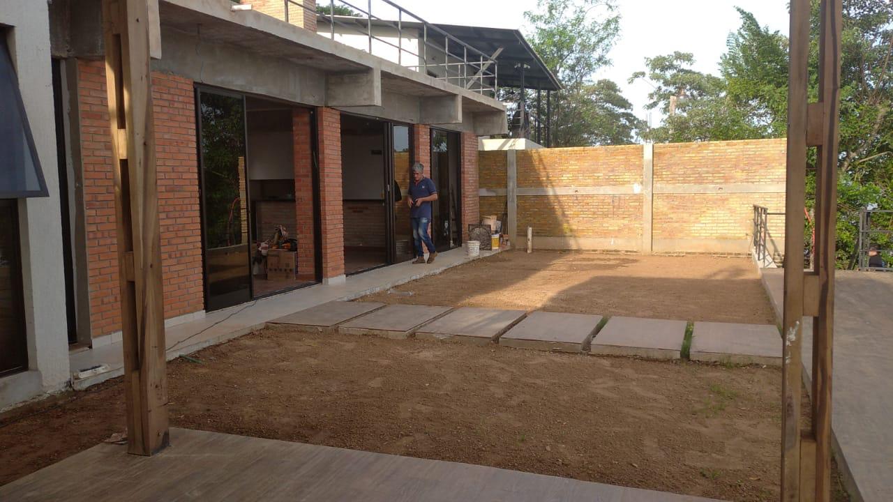Casa del Pescador en obra, vista 2